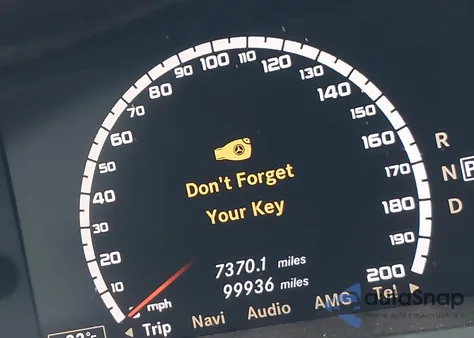 2008 Mercedes-Benz S 63 Amg z USA, uszkodzony, nr VIN WDDNG77X28A175942